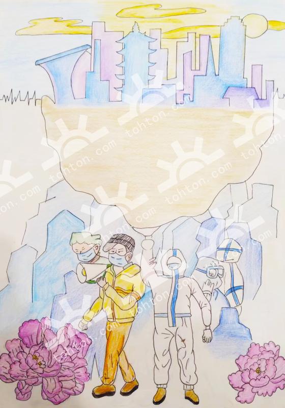 在一起，共战“疫”