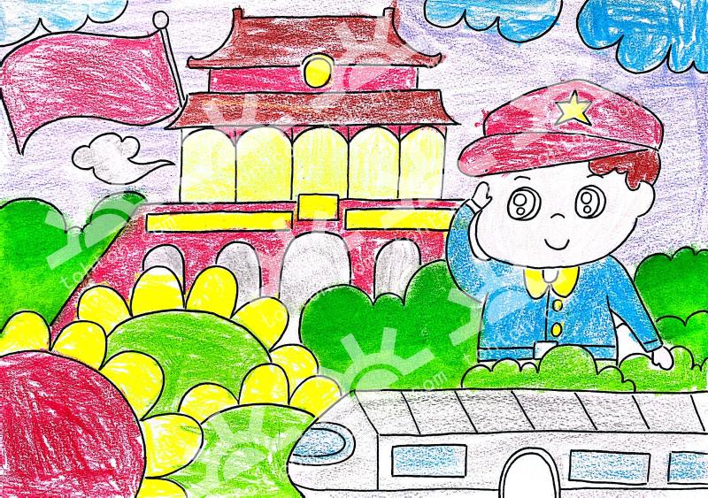 我爱北京天安门