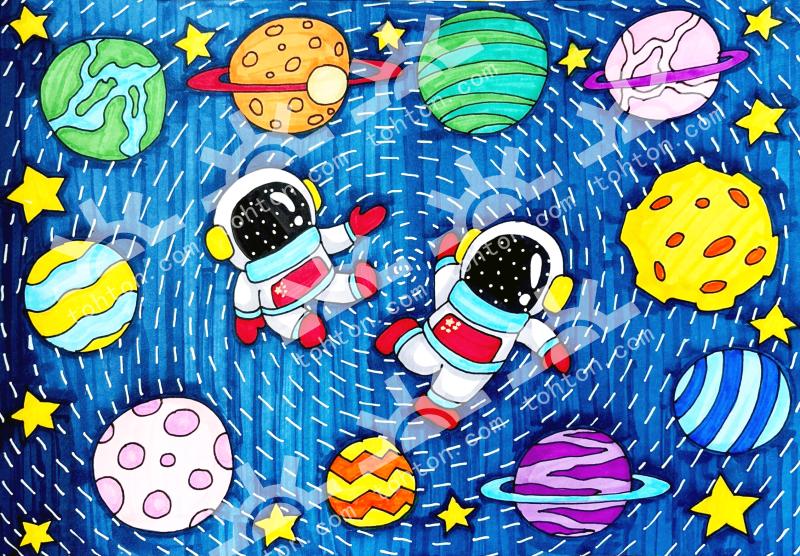 带上祖国去太空