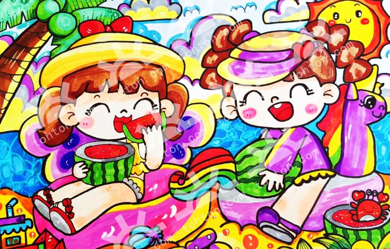 夏日海滩