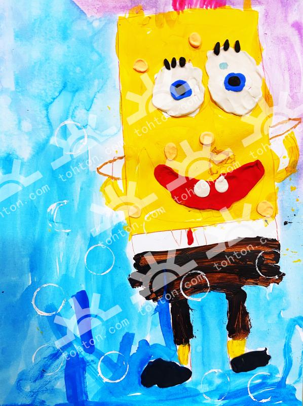 海绵宝宝变大了