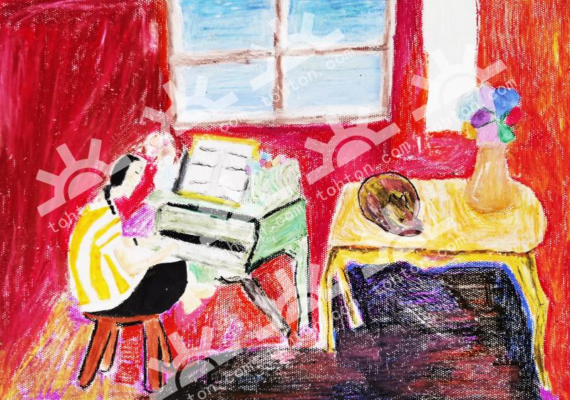 下午休闲的美好时刻