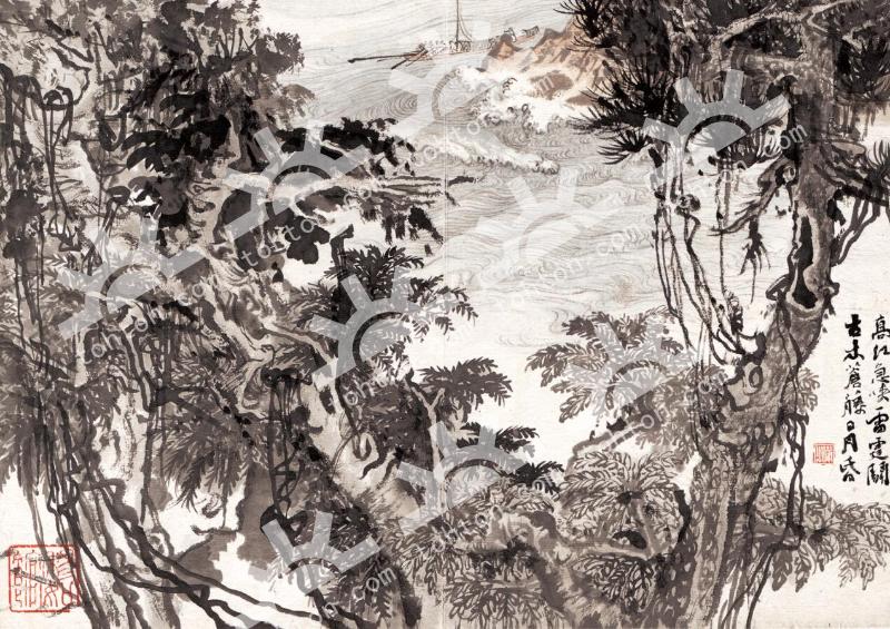 高江急夏雷霆关