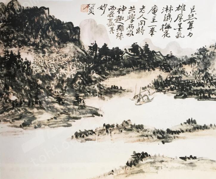 江边风景