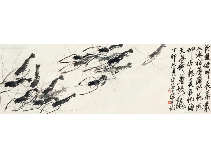 群虾图
